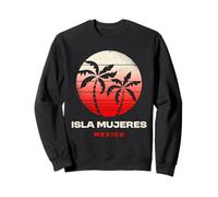 Ilsa Mujeres México Retro Atardecer Playa Norte Riviera Maya Sudadera