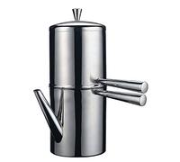 Ilsa Napoletana Cafetera, Acero Inoxidable, Plata, para 3 Tazas