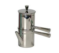 ILSA CAFFETTIERA NAPOLETANA Acero Inoxidable 18/10 3 TAZZE 6 CL 25 Y 40 Caffe '