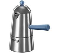 Ilsa Pop Carmencita - Cafetera de aluminio, mango azul, 2 tazas