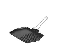 ILSA Sartén parrilla Mixgrill, rectangular, hierro fundido, 22 x 34 cm