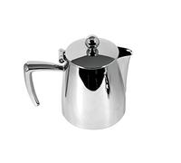 Ilsa Slancio Lucida Caffettiera, con Fondo Induzione, Acciaio Inossidabile, Argento, per 2 Tazze