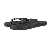 ILSE JACOBSEN Cheerful01 - Chanclas de caucho para mujer, color Negro (Schwarz (Schwarz (01) 01)), talla 38