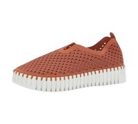 Ilse JACOBSEN HORNBAEK Women's Tulip 3373 Platform | Slip-On | Low-Top (Light Brick, 8)