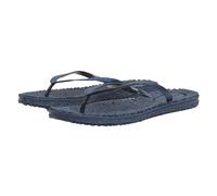 Ilse Jacobsen HORNBÆK | Cheerful01 | Chanclas de mujer con purpurina | Diseño danés | Zapato de playa para verano | Indigo | 39