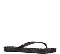 Ilse Jacobsen HORNBÆK | Cheerful01 | Chanclas de mujer con purpurina | Diseño danés | Zapato de playa para verano | Black | 37