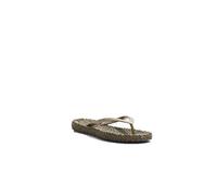 Ilse Jacobsen HORNBÆK Cheerful01 | Chanclas para mujer con purpurina, diseño danés, sandalias de verano para playa, Braun Club Brown, 37 EU