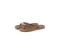 Ilse Jacobsen HORNBÆK Cheerful01 | Chanclas para mujer con purpurina, diseño danés, sandalias de verano para playa, moca, 41 EU