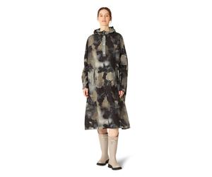 ILSE JACOBSEN HORNBÆK Rain222sprp Poncho Moss Print Talla: OS | Abrigos Tipo Trench Outlet | Mujer