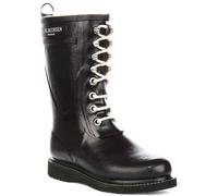 Ilse Jacobsen RUB15 Corto Cordones Botas Agua Mujer Botas en Negro Ru 4-10