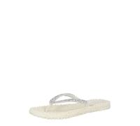 ILSE JACOBSEN Sandalias de dedo crema / plata 36 crema / plata