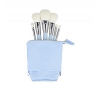 ilū Makeup Brushes 6pz + Case Set Blue - set de brochas