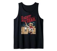 Ilumina el Sendero Cowgirl con Lantern Desert Night Camiseta sin Mangas