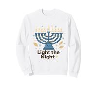 Ilumina la Noche, diseño de menorá de Hanukkah Sudadera