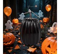 " Ilumina tu espacio con calabaza: ¡ Elegante para el otoño y celebraciones de Halloween espeluznantes que todos disfrutarán!" (Black, 22x15cm) 95