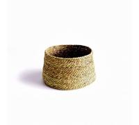 . ilumina tu vida . Panda Home - Cubre Pie de Árbol de Navidad Mimbre/Ratán, Decoración Navideña y Elegante, Disponible en Color Natural/Blanco/Rojo/Ratán y Varias Medidas - Ratán Natural - 37x21x46cm