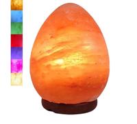 . ilumina tu vida . Panda Home PANDAHOME Lámpara de Sal del Himalaya - Luz LED Multicolor USB - Purificación y Decoración para Hogar y Oficina-Huevo
