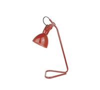 ILUMINACION AJP Flexo moderno acabado rojo para bombilla LED de rosca E14 máximo 40W