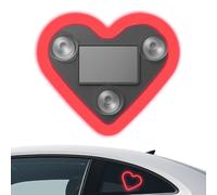 Iluminación Ambiental LED para Coche | Luces de Ambiente para Interior de Auto en Forma de Corazón - Iluminación Neon Romántica para Decoración Vehículo - Día de San Valentín Moto Puerta Camión