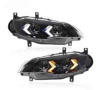 Iluminación Compatible Con Para X6 E71 2008 2009 2010 2011 2012 2013 2014 Actualización Del Conjunto De Faros Delanteros. Nuevo Diseño. Luces Diurnas. Señales. Cabezal 2 Unidades
