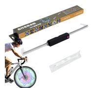 Iluminación de bicicleta específica para ruedas - Lámpara de ruedas de 36 LED para seguridad, radios decorativos para ciclismo, ciclismo de montaña diario viaje por carretera viajes nocturnos montaña