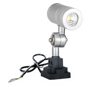 Iluminación de equipos con brazo plegable de 7 W y 220 V, conector giratorio de 360°, luz de trabajo LED a prueba de explosiones e impermeable for máquinas herramienta, for tornos, fresadoras