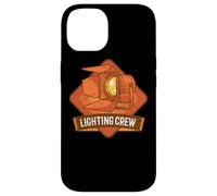 Iluminación de escenario retro de Lighting Crew, equipo de iluminación Carcasa para iPhone 14