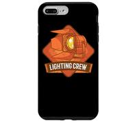 Iluminación de escenario retro de Lighting Crew, equipo de iluminación Carcasa para iPhone 7 Plus/8 Plus