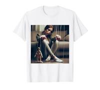 Iluminación de Gas - Iluminación de Gas Camiseta gráfica económica, Hombre, Blanco, S