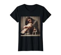Iluminación de Gas - Iluminación de Gas Camiseta gráfica económica, Mujer, Negro, S