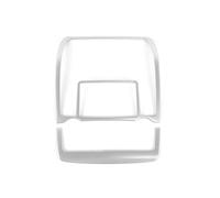 Iluminación De Lectura Delantera De Coche, Marco Decorativo, Pegatina Interior, Cubierta Embellecedora Para X5 E70 X6 E71 2008-2014 Tira interior(Plata)