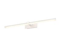 Iluminación de Maquillaje Espejo Blanco Sencillo Varios Tamaños Luz Delantera Baño Cómoda Pasillo Mural Impermeable Antivaho Dormitorio Lámpara LED Bañera (41 cm, Luz Blanca) Decoración