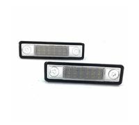 Iluminación De Matrícula Para Opel Para Corsa Vectra B Para Astra FG Omega A Zafira LED Sin Error Canbus Luz Matrícula Coche Número Lámpara Advertencia(Pair)