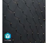 Iluminación Decorativa Navideña 400 LEDs Blanco Q. 3000K SmartLife Wi-Fi (3 x 3 mts) - NEDIS