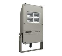 Iluminacion Disano Foco proyector, modelo 1894 Rodio, led, cableado CLD CELL, 4000K, 6375lm, 60° asimétrico, 68W, protección IP66, 8,5 x 33,3 x 56,8 centímetros, color grafito (referencia: 41477300)