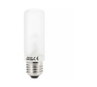 Iluminación estroboscópica profesional para estudio, bombilla halógena con acabado mate y resistencia a altas temperaturas, base de rosca Edison