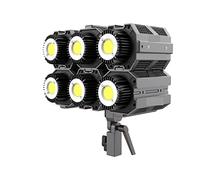 Iluminación fotográfica 5600K CL60M Lámpara de luz de Estudio fotográfico Luz de Video for fotografía Fotos Luces Lámparas Cámara(CL60R)