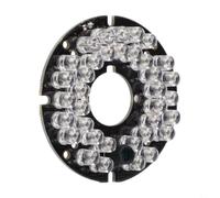 Iluminación IR 850 nm para longitud de onda 36 diodos cámaras de vigilancia de repuesto con circuito de protección 53 x 19 mm