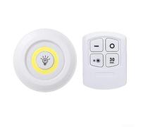 Iluminación LED para debajo del gabinete con control remoto para armario, despensa, armario, cajón, armario y pasillo (2)