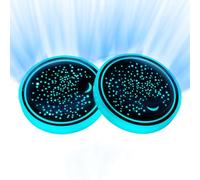 Iluminación LED para portavasos - 2 posavasos luminosos USB | Luz de ambiente antideslizante para el día de la madre y el día de San Valentín para coche iluminado