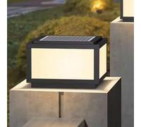 Iluminación LED para terraza y valla, luces impermeables con control remoto para uso en exteriores, ideal para puertas, porches y paisajes