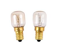 Iluminación para el hogar comercial DIRIGIÓ Bulbos E14 220V-240V 15W / 25W de alta temperatura de 300 grados centígrados Horno/bulbo de vapor Campana de cocina Microondas Luz de bulbo