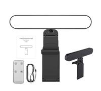Iluminación para videoconferencias,Luz para videoconferencias,Luces portátiles con Clip para computadora | Iluminación de videollamada, Brillo Ajustable, luz de transmisión en, Accesorio de luz de te