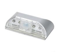 Iluminador automático de ojo de cerradura con 4 LED y sensor de movimiento PIR que se ilumina cuando te acercas a la puerta se apaga después de 7 segundos