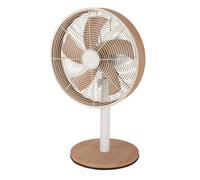 Iluminashop 349561 Ventilador de Sobremesa 45W Blanco/Haya