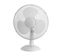Iluminashop 349572 Ventilador de Mesa 25W Blanco