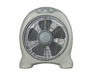 Iluminashop 349586 Ventilador de Sobremesa 45W Gris