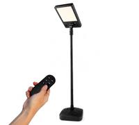 IluminaShop - Farola Solar LED Aura 2,5M con Altavoz Bluetooth 2800 lm IP65 Exterior Jardín 3CCT Mando a Distancia