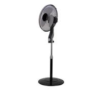 Iluminashop Ventilador de Pie 45W Negro/Gris
