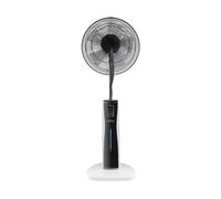 Iluminashop Ventilador de Pie Nebulizador con Mando 75W Blanco/Negro
